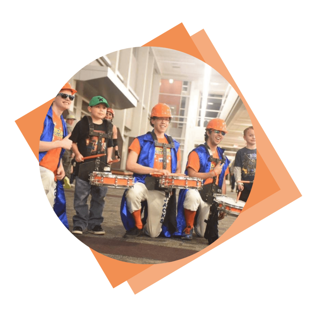 Kracker Jacks Drumline graphic