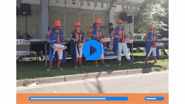The Kracker Jacks Drumline drumming GIF