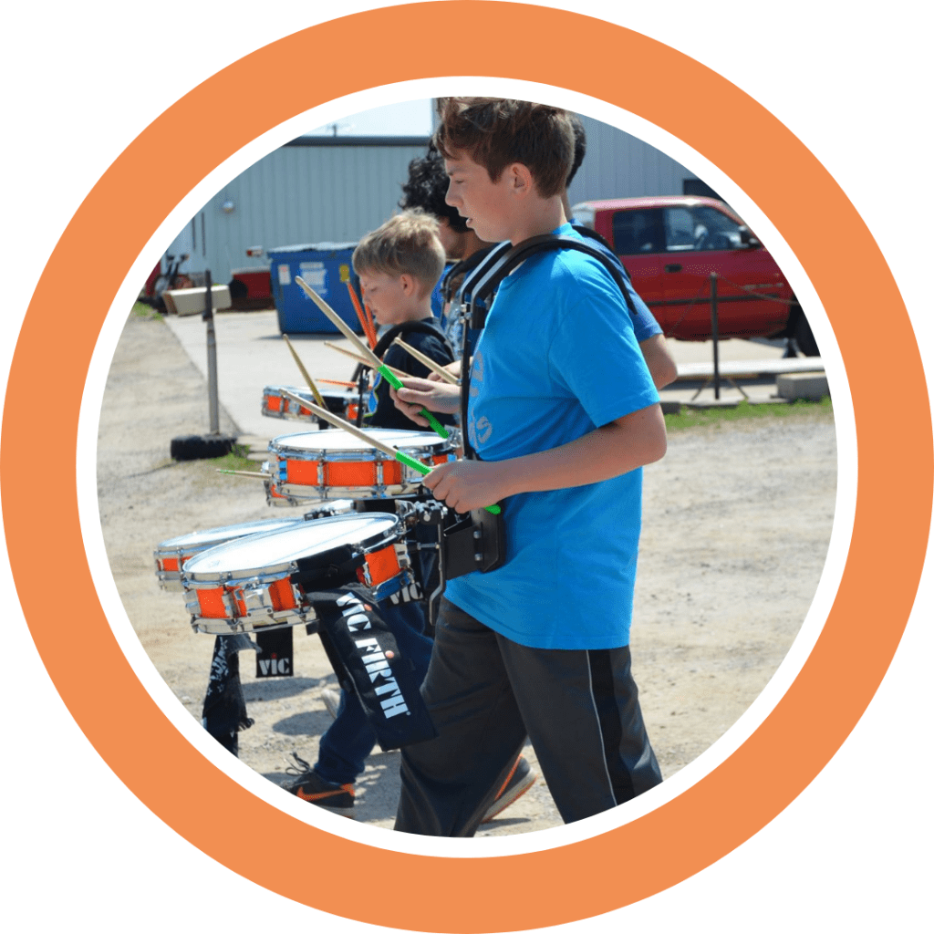 Jr. Jacks practicing